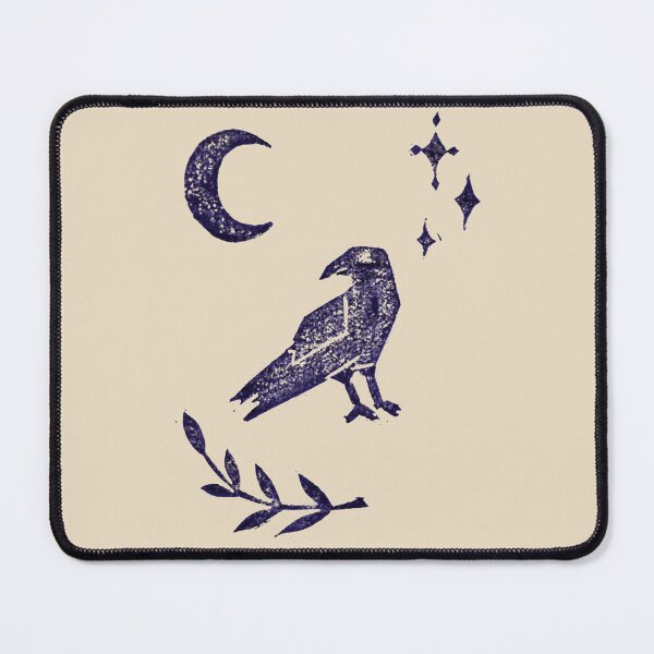 Item preview, moon witch, stars goddess, crow leaf, halloween gothic designed and sold by liny-art.