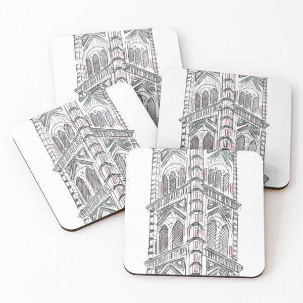 Item preview, Duomo Firenze Watercolor Illustration  designed and sold by kriti130.