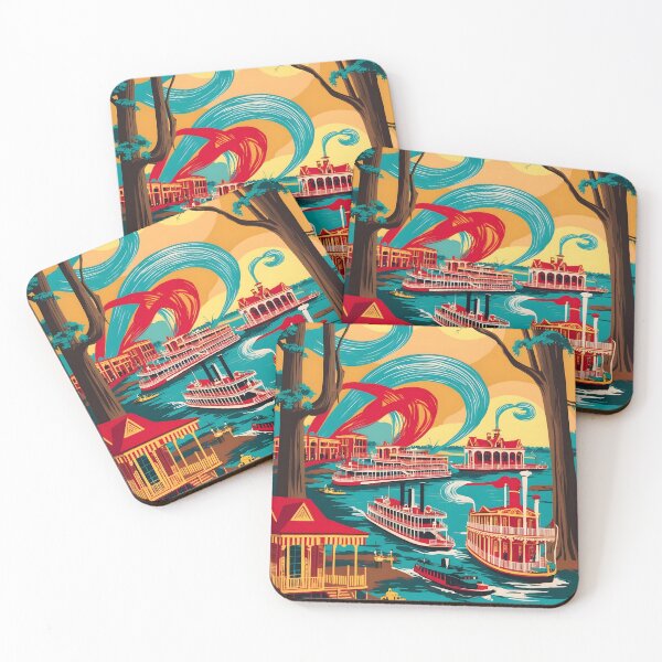 Item preview, Louisiana USA American Vintage Travel Tourism  designed and sold by TravelersGems.
