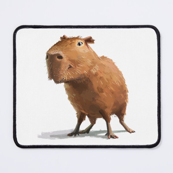 Item preview, Oscar the Capybara | Comic cartoon style designed and sold by AniDragonfly.