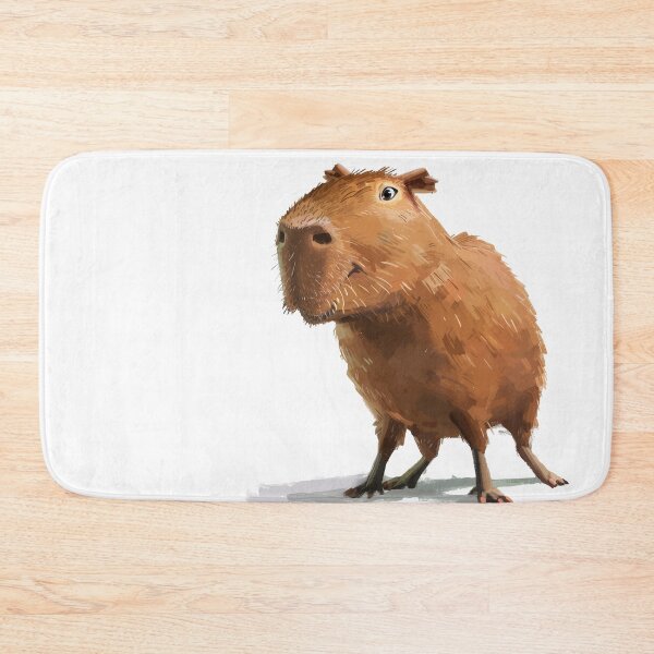 Item preview, Oscar the Capybara | Comic cartoon style designed and sold by AniDragonfly.