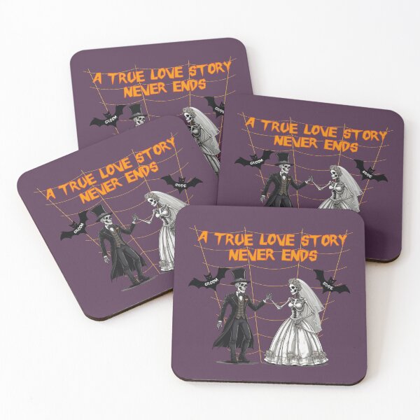 Item preview, Halloween theme 18, skeleton, groom and bride, wedding, just, married designed and sold by sinemsworld1.