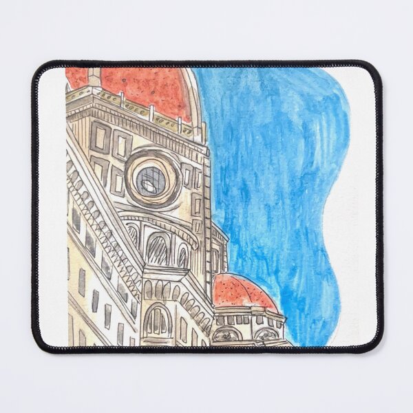 Item preview, Florence Brunelleschi's Dome Watercolor Illustration designed and sold by kriti130.