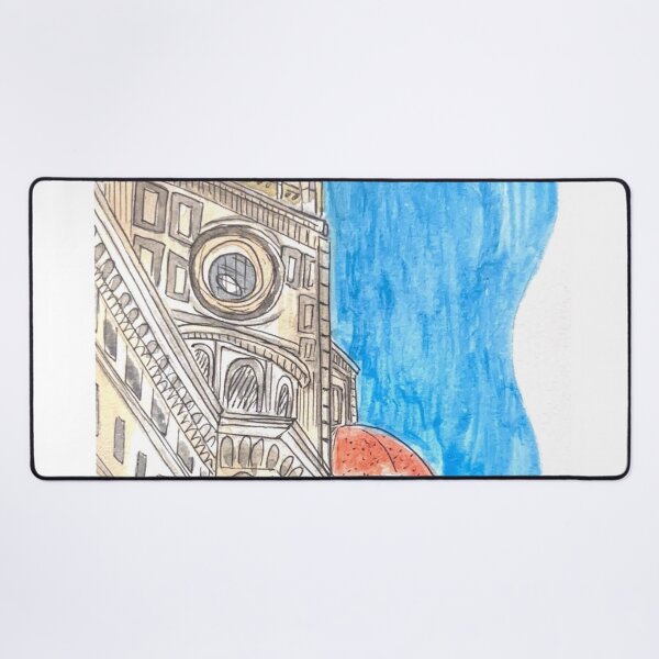 Item preview, Florence Brunelleschi's Dome Watercolor Illustration designed and sold by kriti130.