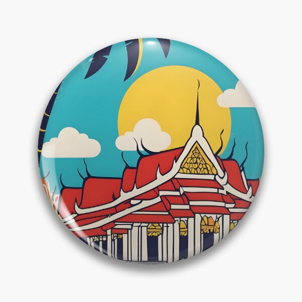 Item preview, Udon Thani Thailand Vintage Travel Tourism  designed and sold by TravelersGems.