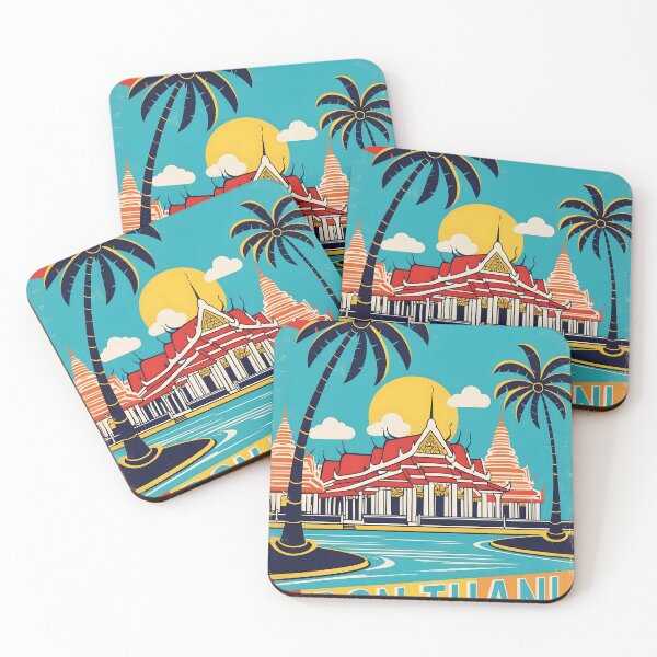 Item preview, Udon Thani Thailand Vintage Travel Tourism designed and sold by TravelersGems.