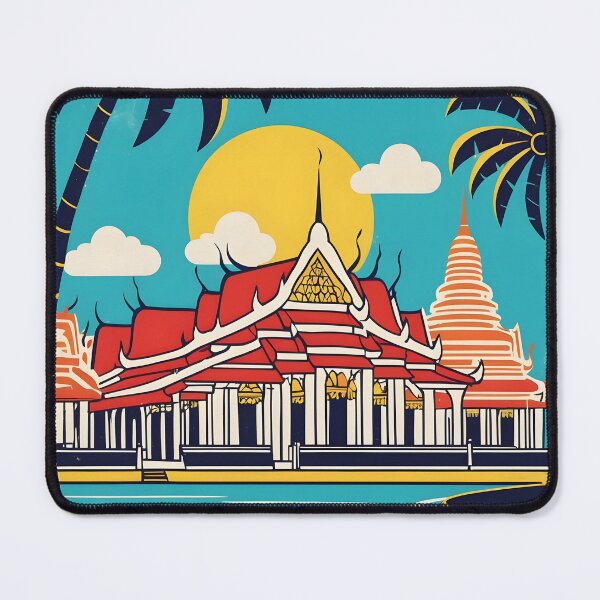 Item preview, Udon Thani Thailand Vintage Travel Tourism designed and sold by TravelersGems.