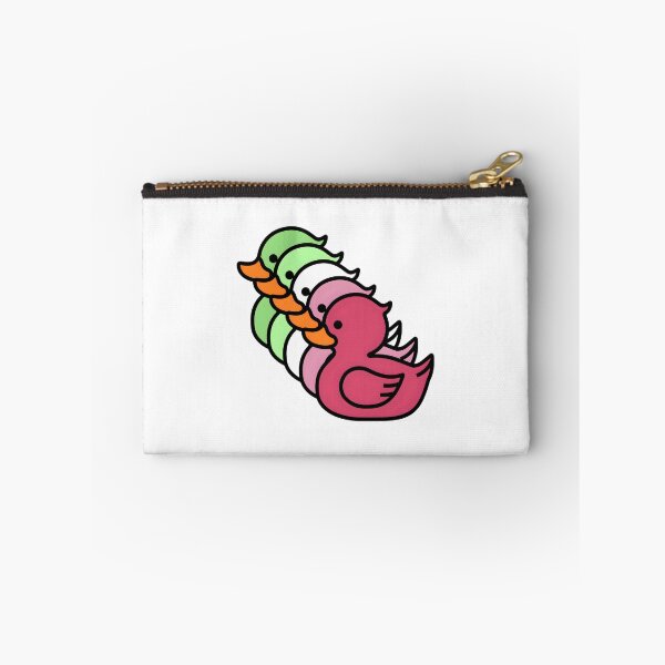 Item preview, Row of Cute Ducks in Abrosexual Pride Flag Colors, Ducks Abrosexual Flag designed and sold by Travelslightly.