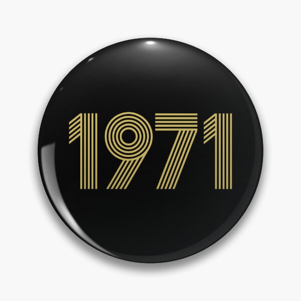 Item preview, Birth Year 1971 Gold designed and sold by Jeallan Designs.