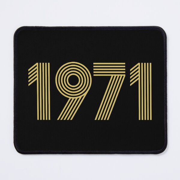 Item preview, Birth Year 1971 Gold designed and sold by Jeallan Designs.