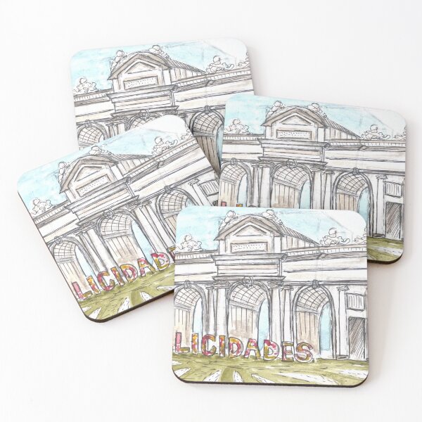 Item preview, Puerta de Alcala Watercolor Illustration designed and sold by kriti130.