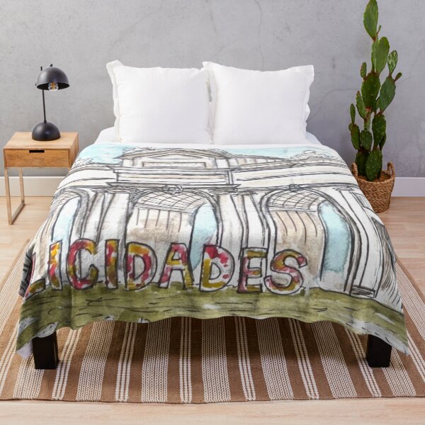Item preview, Puerta de Alcala Watercolor Illustration designed and sold by kriti130.