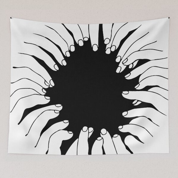 Item preview, Fingers trying to reach something,hope in the dark designed and sold by hussain-dz.