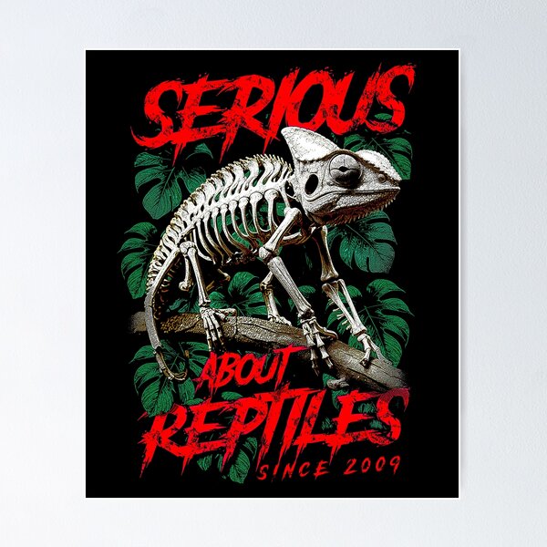 Item preview, Serious About Reptiles Reptile Keeper Birthday Born In 2009 designed and sold by JRRTs.