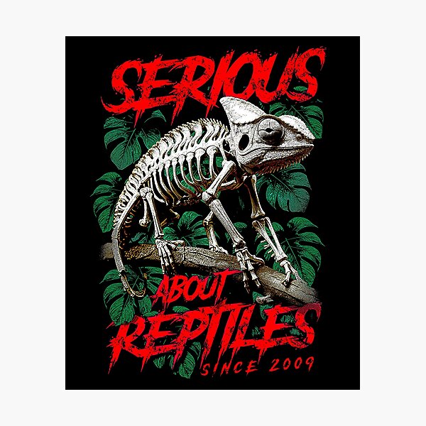 Item preview, Serious About Reptiles Reptile Keeper Birthday Born In 2009 designed and sold by JRRTs.