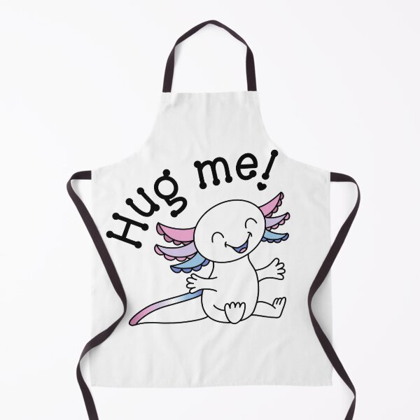 Item preview, Hug me! Cute Axolotl in Bigender Pride colors designed and sold by JoyfulJen.