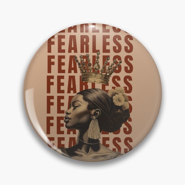 Item preview, Fearless queen woman power quotes designed and sold by La Loca.