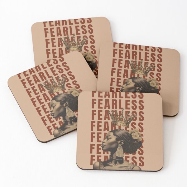Item preview, Fearless queen woman power quotes designed and sold by La Loca.
