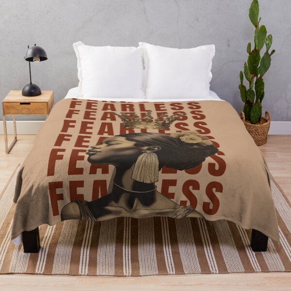 Item preview, Fearless queen woman power quotes designed and sold by La Loca.