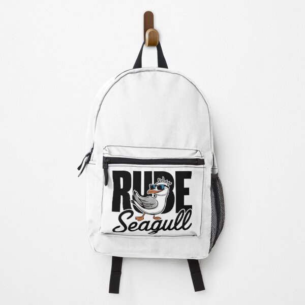 Item preview, Rude Seagull Illustration Art Design designed and sold by RadiantRevArt ⭐⭐⭐⭐⭐.