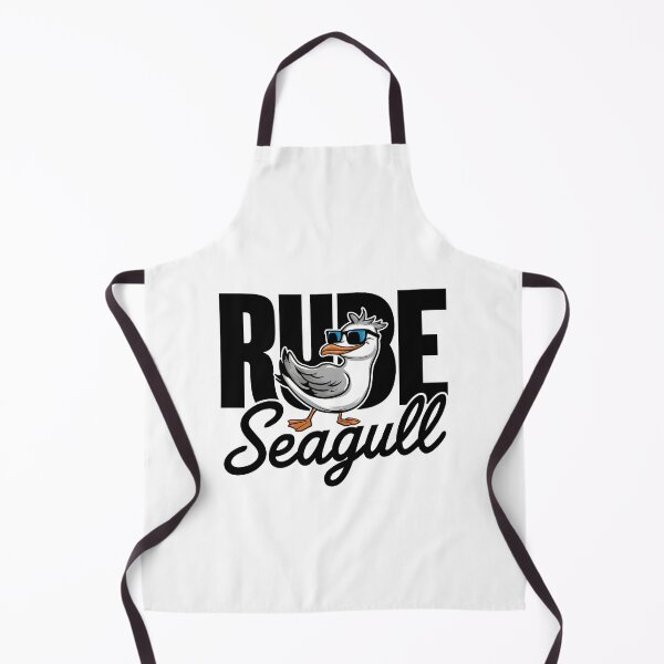 Item preview, Rude Seagull Illustration Art Design designed and sold by RadiantRevArt ⭐⭐⭐⭐⭐.