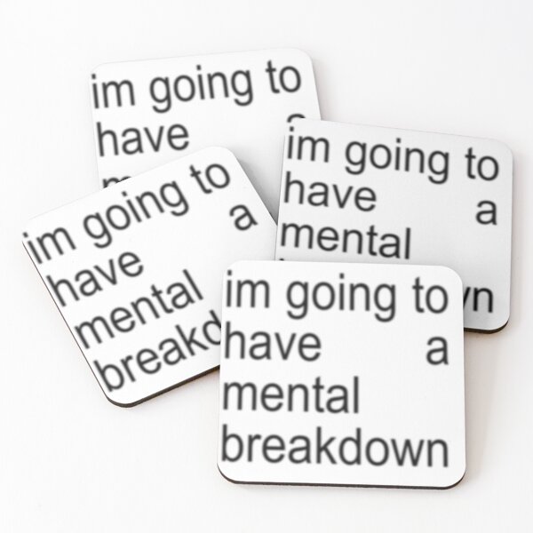 Item preview, mental breakdown brat designed and sold by is4bxlle.