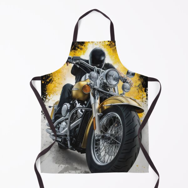Item preview, Dynamic motorcyclist. designed and sold by MyHappyArtShop.