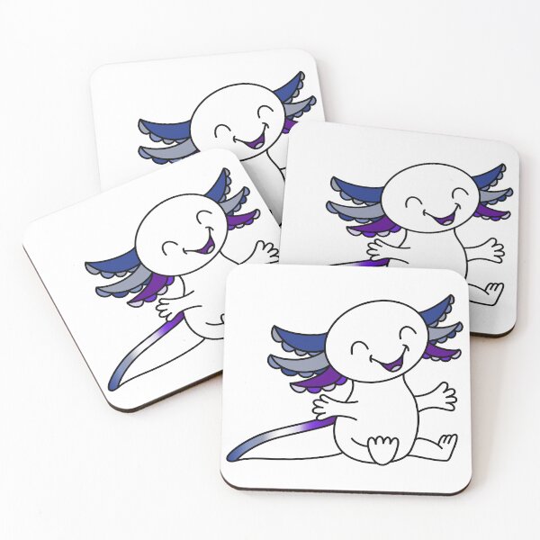 Item preview, Hug me! Cute Axolotl in Butch Lesbian Pride colors designed and sold by JoyfulJen.