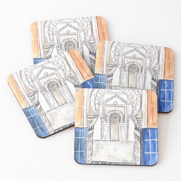 Item preview, Corral Del Carbon Watercolor Illustration designed and sold by kriti130.