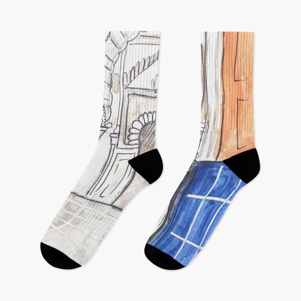 Item preview, Corral Del Carbon Watercolor Illustration designed and sold by kriti130.