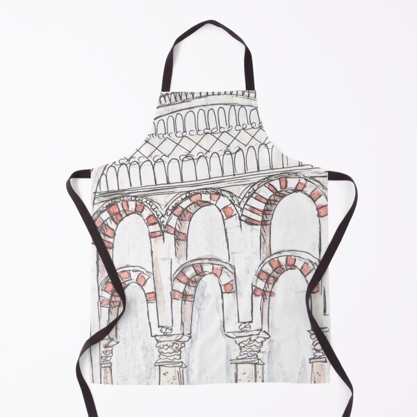 Item preview, Mezquita Catedral Watercolor Illustration designed and sold by kriti130.