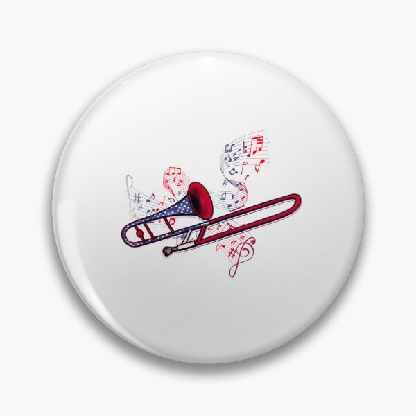 Item preview, Trombone 4th Of July USA Music Trombone designed and sold by DSWShirts.