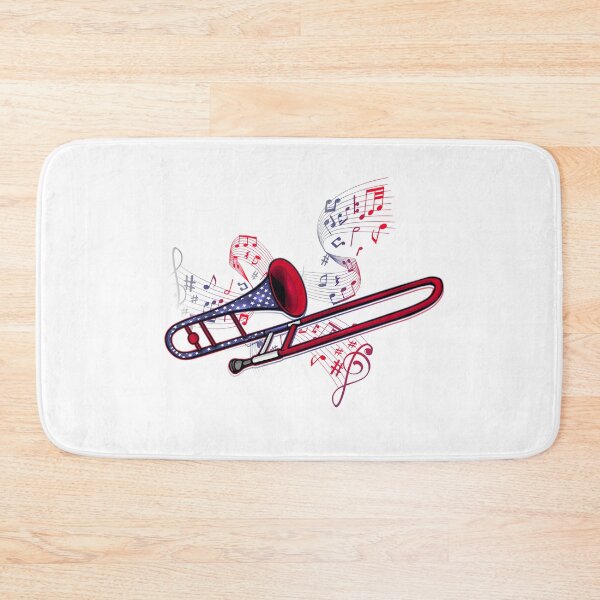 Item preview, Trombone 4th Of July USA Music Trombone designed and sold by DSWShirts.