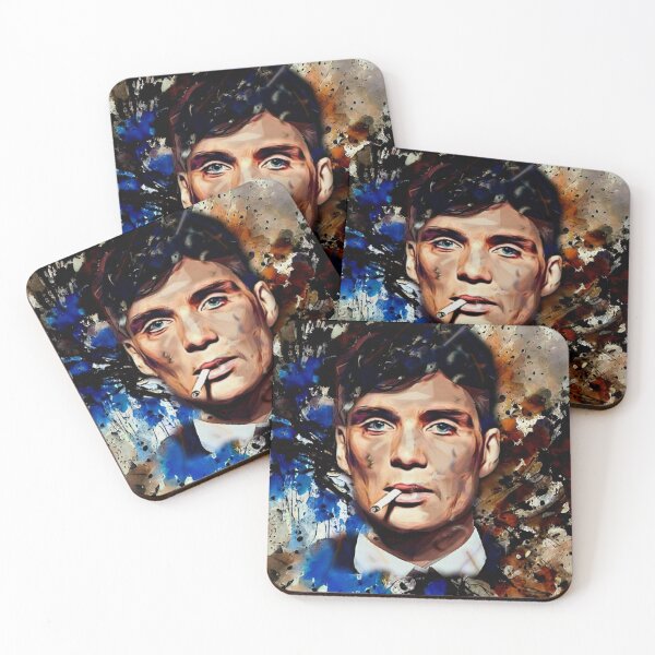 Item preview, Tommy Shelby - splashed portrait designed and sold by django727.