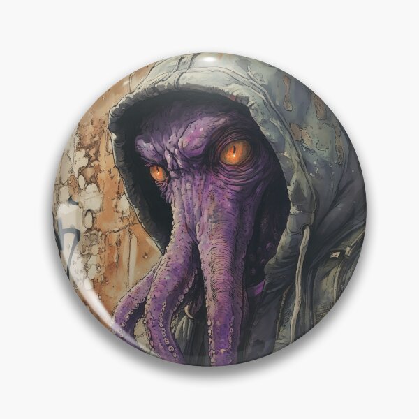 Item preview, Urban Cthulhu - Street Squid designed and sold by SpookBrush.
