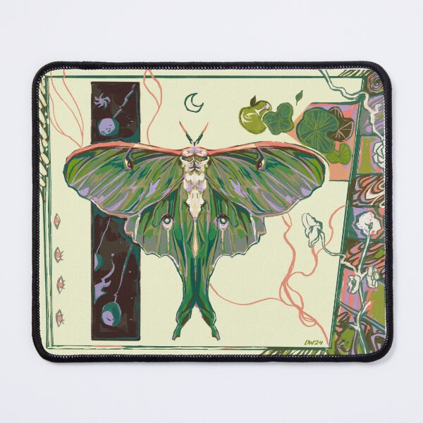 Item preview, luna moth designed and sold by Dorian Winter.