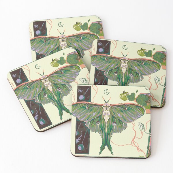 Item preview, luna moth designed and sold by Dorian Winter.