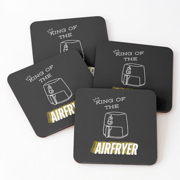 Item preview, King of the Air fryer funny Mens cooking Meme designed and sold by DeadWicked.