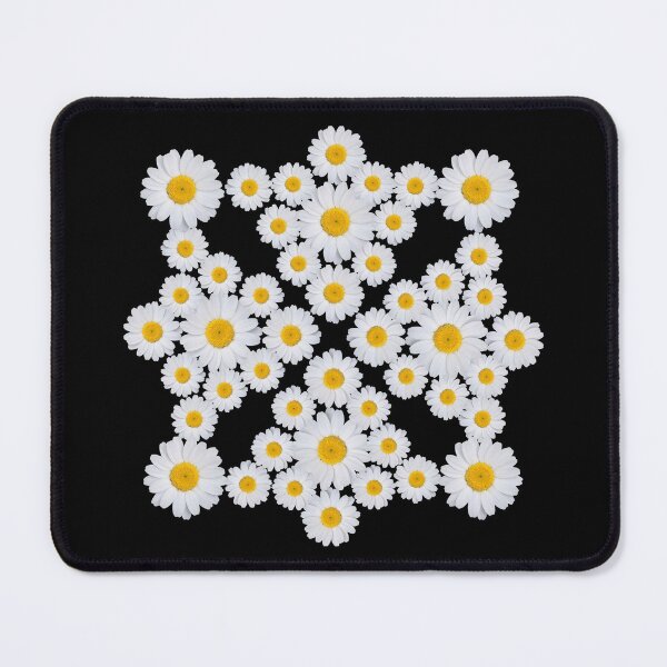 Item preview, Daisy Flowers Square Geometry Floral Mandala Shapes Mania designed and sold by Shapes-Mania.