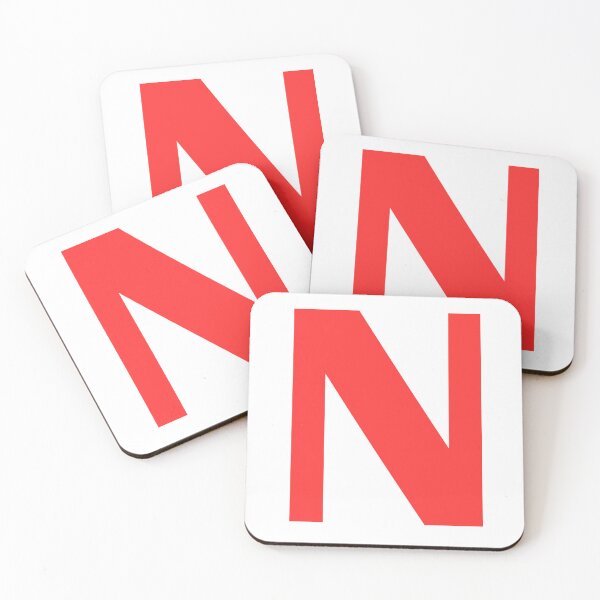 Item preview, Big Red Alphabet Letter N  designed and sold by RobbiesMusic.
