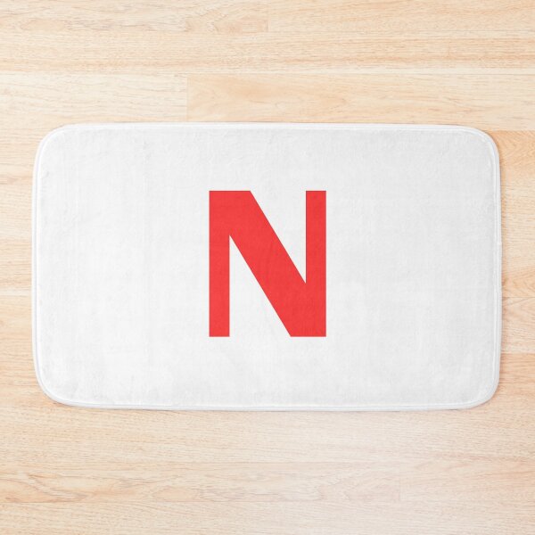 Item preview, Big Red Alphabet Letter N  designed and sold by RobbiesMusic.
