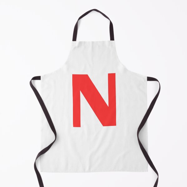 Item preview, Big Red Alphabet Letter N designed and sold by RobbiesMusic.