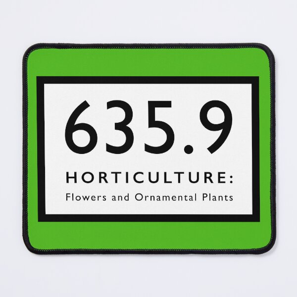 Item preview, Plant Lovers — Library Call Number Repping designed and sold by bearsdenbooks.