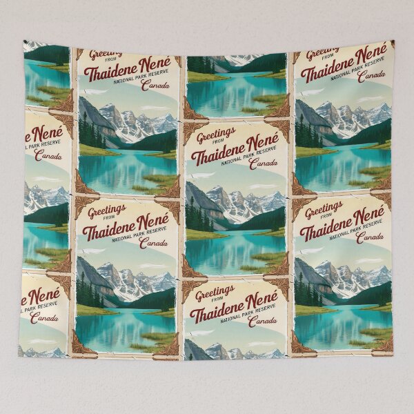 Item preview, Thaidene Nene National Park Canada Post Card designed and sold by TravelPostcardGems.