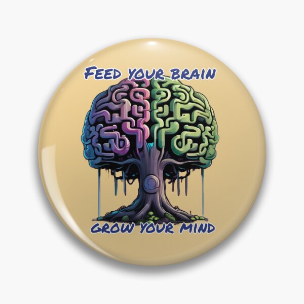 Item preview, Feed your brain grow your mind designed and sold by DesignPrePress.