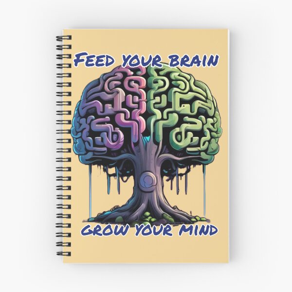 Item preview, Feed your brain grow your mind designed and sold by DesignPrePress.