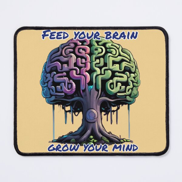 Item preview, Feed your brain grow your mind designed and sold by DesignPrePress.