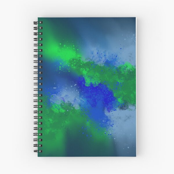 Item preview, Krypton - Blue Green Abstract designed and sold by Joey Santiago.