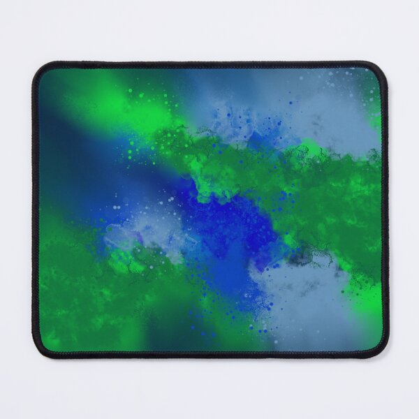 Item preview, Krypton - Blue Green Abstract designed and sold by Joey Santiago.