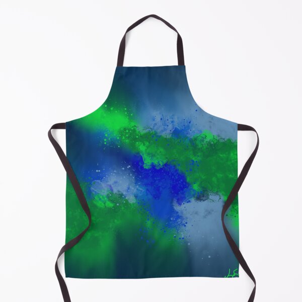 Item preview, Krypton - Blue Green Abstract designed and sold by Joey Santiago.